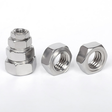 Thép không gỉ Hex Weld Nut tất cả kích thước