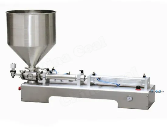 Semi-automatic Horizontal One Head Ointment Piston Filling Machine