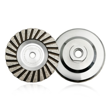 Aluminum Grinding Cup Wheel for Granite, Marble, Concrete - 4inch/5inch M14