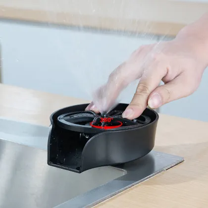 Automatic ABS Stainless Steel Cup Washer for Kitchens and Cafes