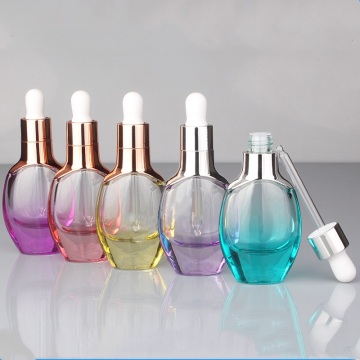 30ml bunte Tropfflasche aus Glas