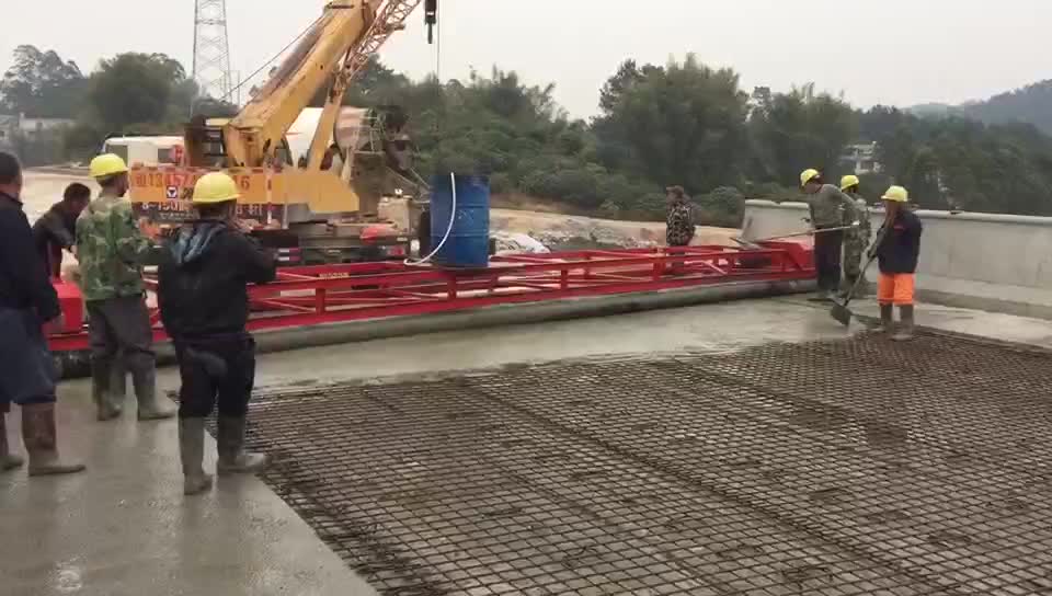 Mesin leveling paving untuk paver konstruksi jalan