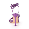 Elegant Strappy High Heels with Laced