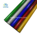 Custom logo cheap price colored carbon fiber tube