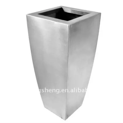 flower pot in the street
