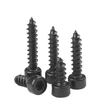 Black Oxide Coating Hex Socket Head Tapping Screws