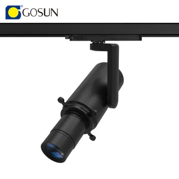 32W 45 Degree Zoomable LED Contour Track Light for Art Exhibition Halls