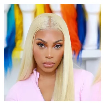 150% Density 613 Lace Front Wig For Black Women With Baby Hair Afro Curly Lace Wigs 13x4 human Hair HD Lace Front Blonde Wigs