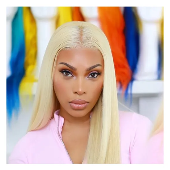 150% Density 613 Lace Front Wig For Black Women With Baby Hair Afro Curly Lace Wigs 13x4 human Hair HD Lace Front Blonde Wigs