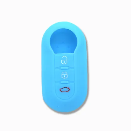 Fiat 500 Silicone Car Key Pouch