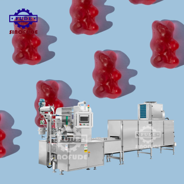 Full-Automatic Vitamin Gummy Bear Jelly Candy Production Line Manufacturer