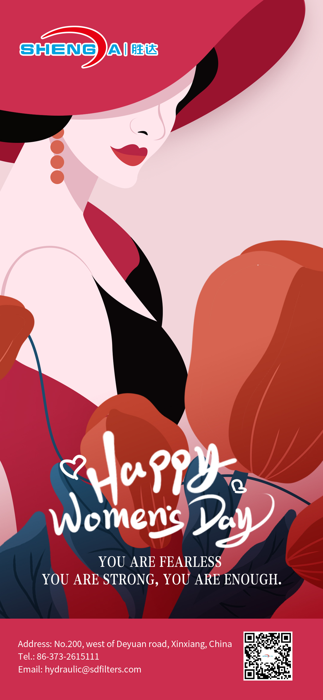 Glücklicher Frauentag Happy Women's Day