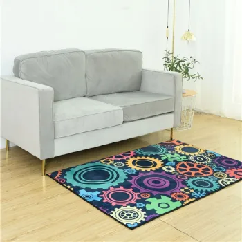 Print Floor Mat New Design Room Anti Slip Carpets 3D Living Rugs Beautiful Scenery Nature Printed Rug Carpet