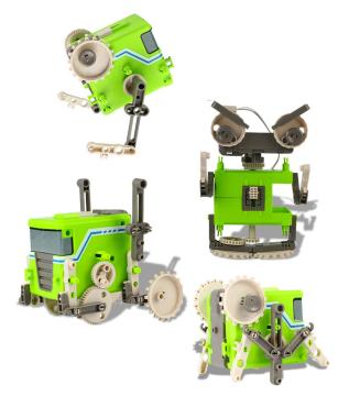 Spielzeug DIY 4 in1 Roboter