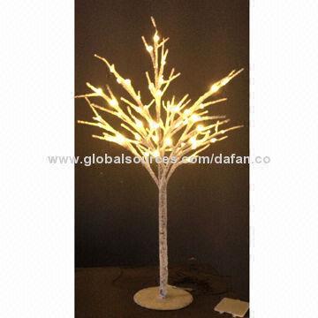 LED Snow Tree Light, Available in Warm White