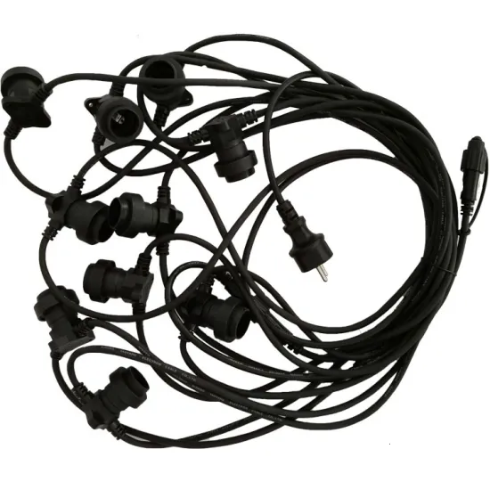 Waterproof Commercial Outdoor Patio String Lights E27 - 10m Holiday Lights
