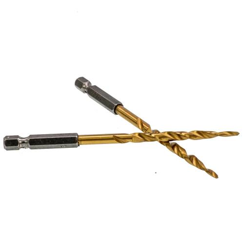 HSS Hex Shank Adjustable Countersink With Tapered Drills