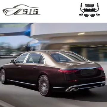 Upgrade S63 Rear Diffuser with Double Side Exhaust Tips for S-Class W223
