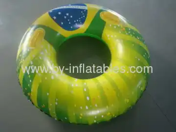 Special Pattern Pvc Inflatable Adult Swim Ring 