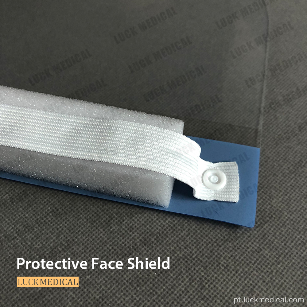 Face shield guardian faixa ajustável