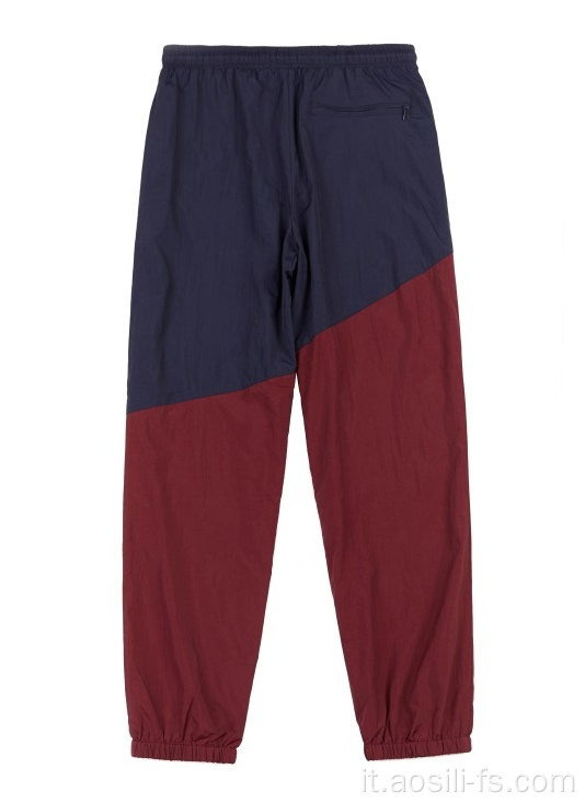 Pantaloni casual in nylon da uomo