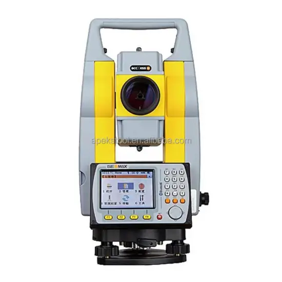 Geomax Zoom 35 Total Station: Professional LCD Screen Surveying Equipment