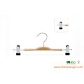 Wood Laminated Hangers With Clips
