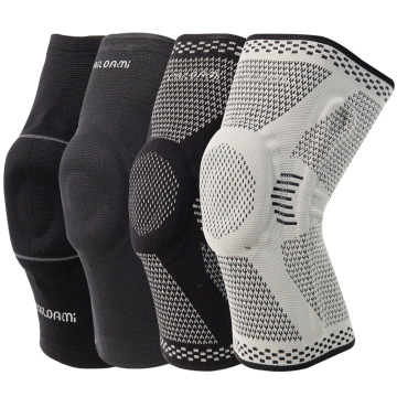 Knitted Compression Knee Pad for Sports