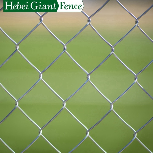 Decoration Anti Climb PVC Coated Chain Link Fence