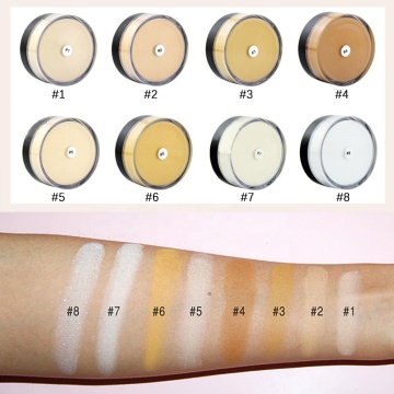 8-Color Weightless Vegan Loose Setting Powder