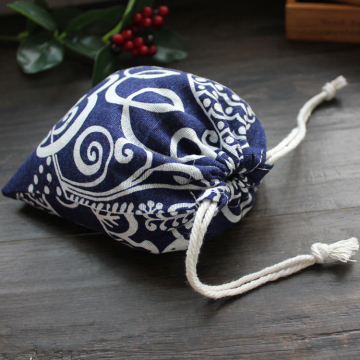 Girl soft small cotton drawstring bags /cute cotton drawstring bags/2015 New style