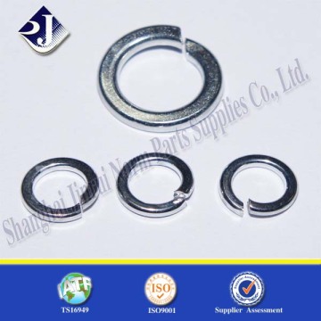 DIN127 Spring Washer With Carbon Steel Zinc Plated