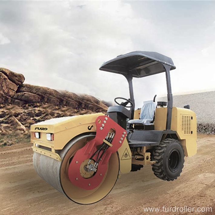 Construction Machinery 3 ton Single Drum Vibratory Roller for Sale