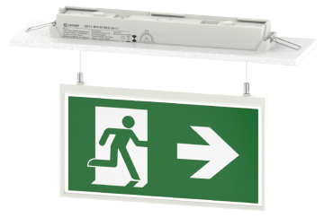DEFIER variety of installation exitsign