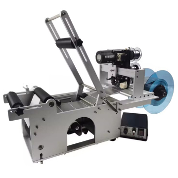 Electric Semi-Automatic Labeling Machine for Glass Ampoules and Plastic Bottles