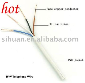 PVC telephone cable