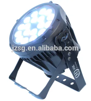 Waterproof Led Par RGBW 4in1 Stage Led Light Quad Color Mixing IP65 Outdoor&Indoor Suitable 18x10w Led