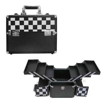 Professional Large Mosaic Aluminum Cosmetic case
