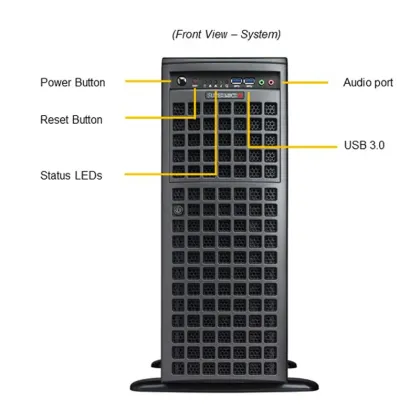 Supermicro SYS-540A-TR Single Xeon Scalable GPU SuperWorkstation