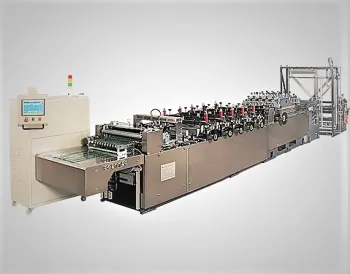 3 side with zipper pouch making machine