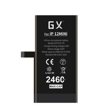 GX az Apple 12 mini számára, nagy kapacitású akkumulátorral