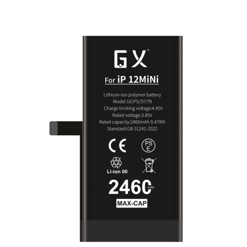 GX az Apple 12 mini számára, nagy kapacitású akkumulátorral