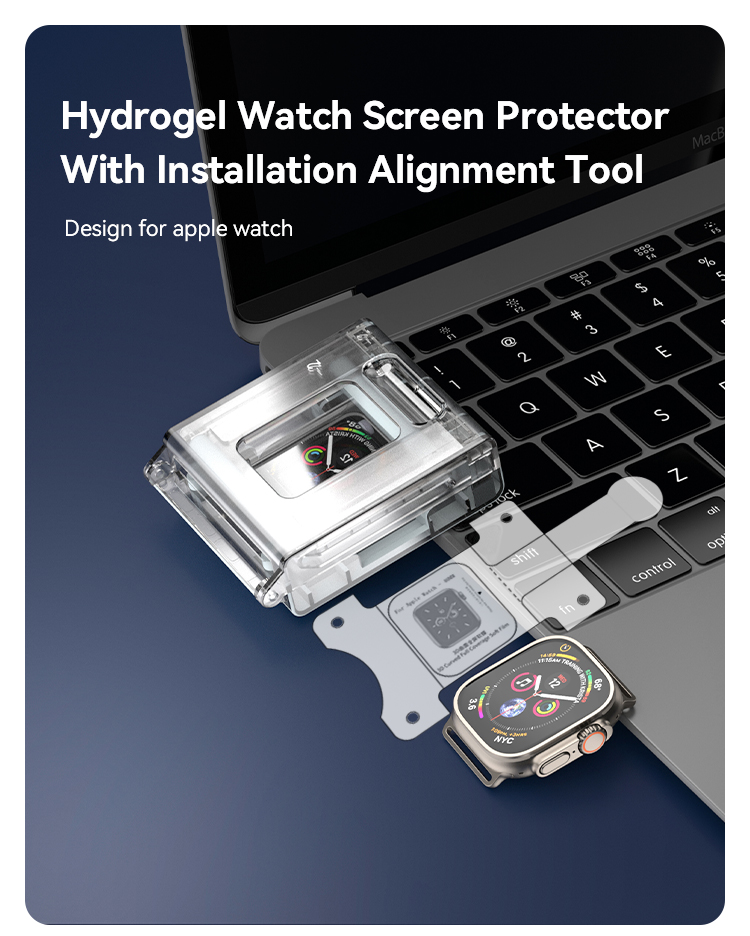 Watch protective film and installer Watch protective film and installer