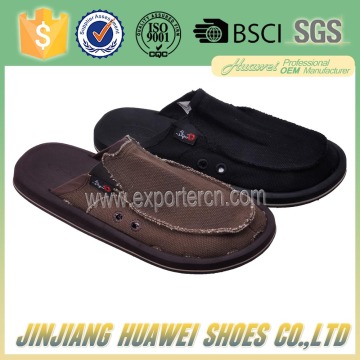 Wholesale Canvas shoes man slipper 2016