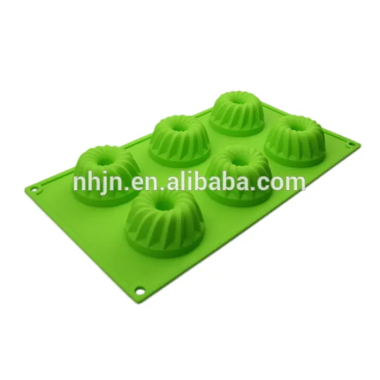 Muffin Pan - 6 Cup 100% Pure Food Grade Silicone