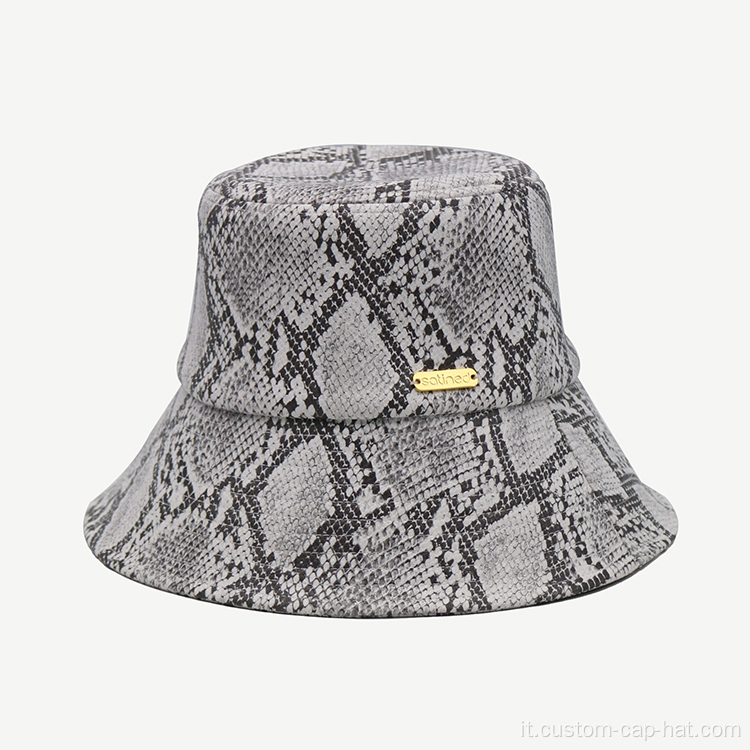 Cappelli di secchio stampati per le donne