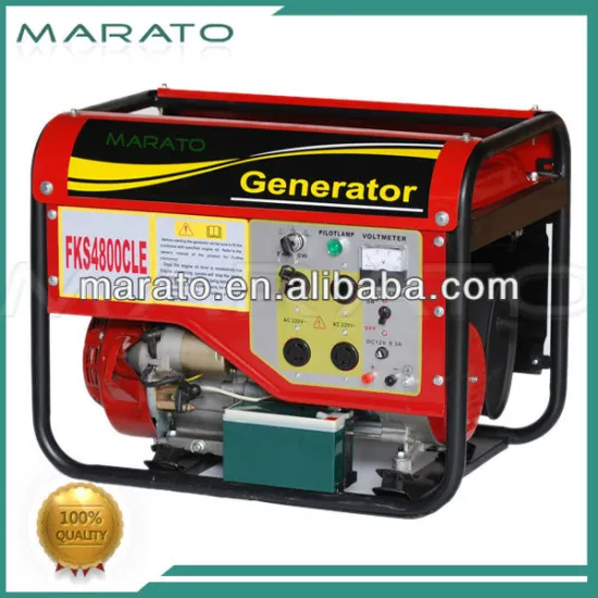 gasoline generator, 3kw four stroke by AVR