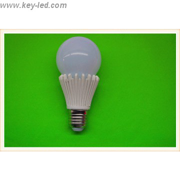 New 360 degree 7W led bulb spare parts aluminum covered with plastic