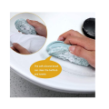 Brosse à plat de savon en silicone gratuit BPA personnalisé