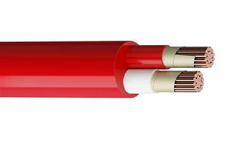 Vuurkabel 2core 1,5 mm rood AS/NZS3013